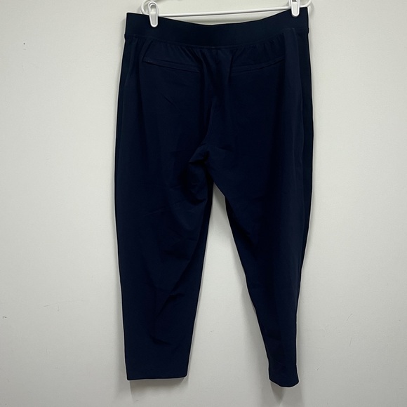 Athleta Brooklyn Ankle Pant Navy Athletic Trousers Size 14/P - Picture 4 of 9